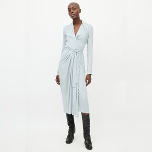 BB4. NWOT RICK OWENS DRAPED WRAP DRESS TECUATL S/S 20